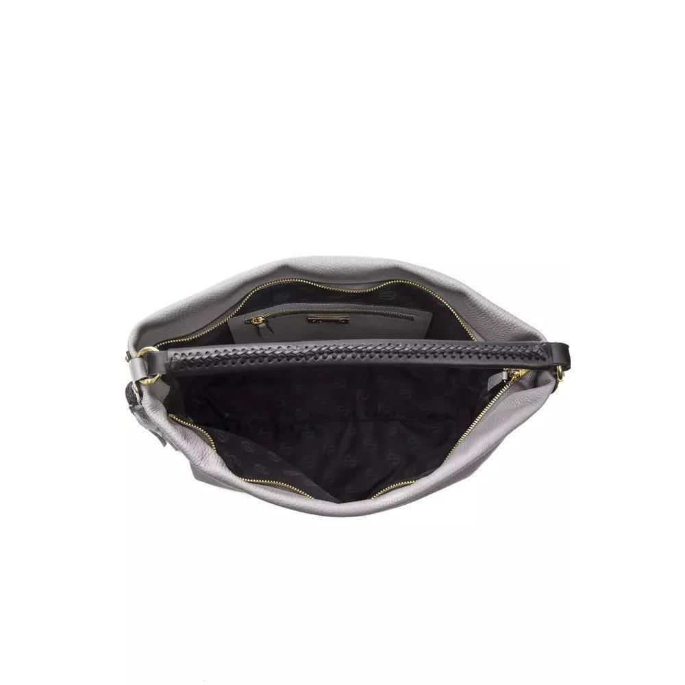 Other Pompei Donatella Gray Leather Shoulder Bag Size ONE SIZE - 5 Thumbnail