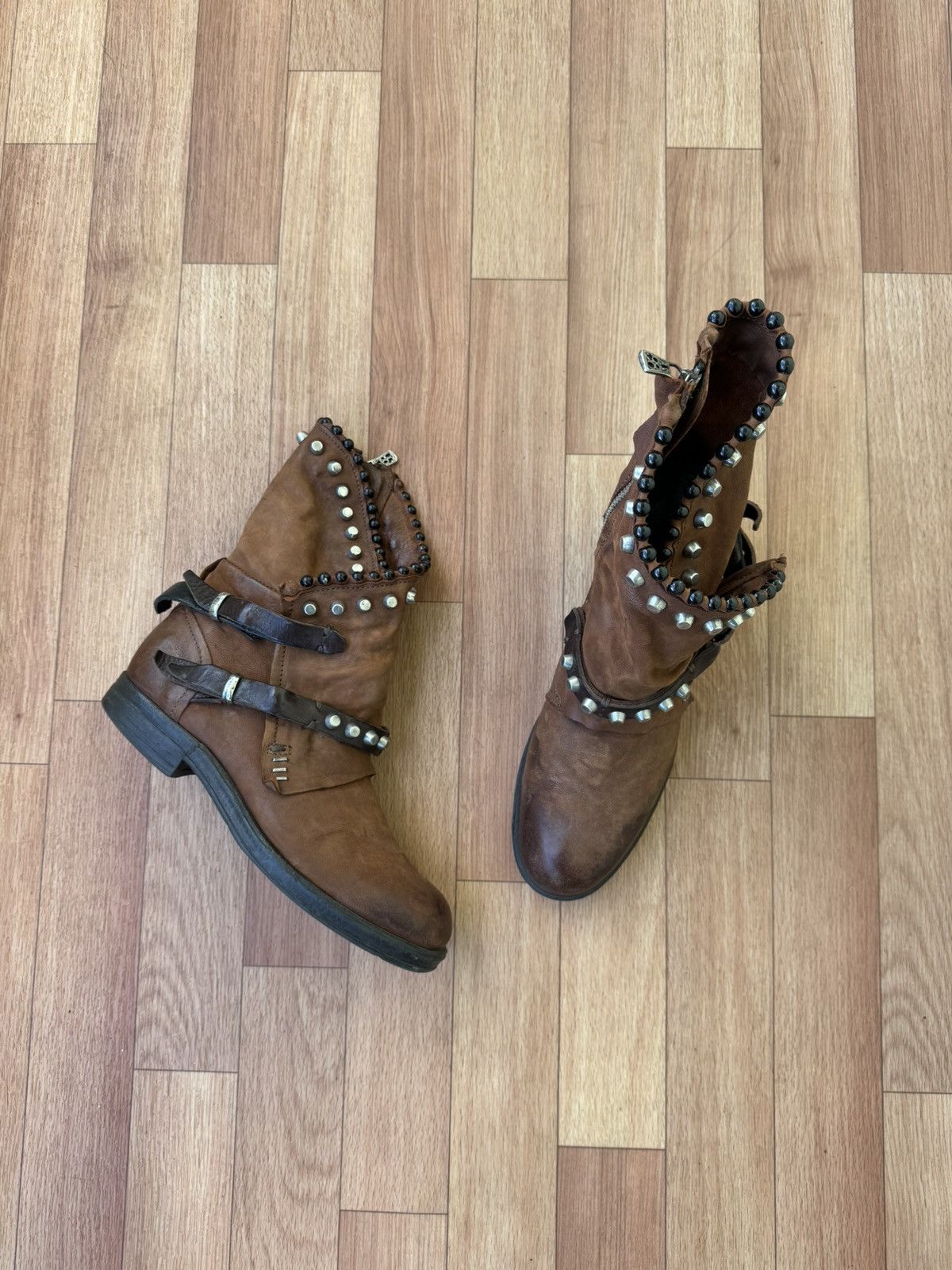 A.S.98 A.S 98 Rare studded boot Size US 6.5 / EU 39-40 - 5 Thumbnail
