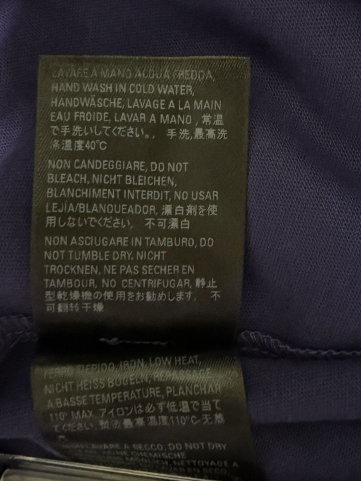 Balenciaga Balenciaga deep blue t shirt Size US XXS / EU 40 - 8 Thumbnail