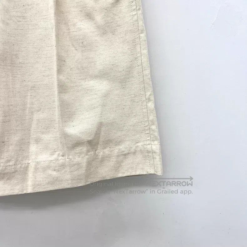 Acne Studios Acne Studios Beige cotton linen casual five pants Size 42" / US 20 - 4 Thumbnail