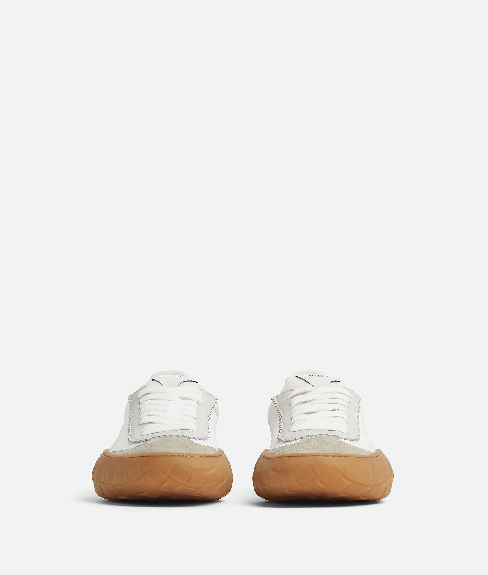 Bottega Veneta o1lf3ng10825 Explora Sneakers in White/Gray Size US 9 / EU 42 - 2 Thumbnail