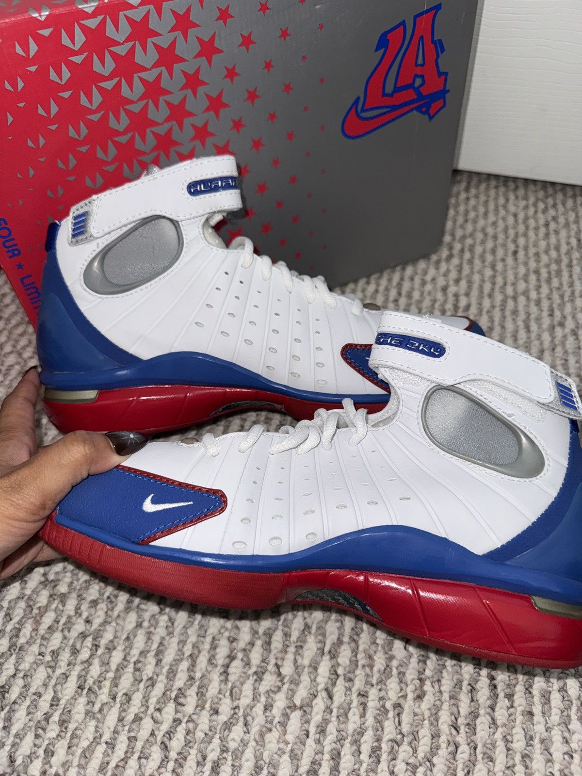 Nike Nike Air Zoom Huarache 2K4 “All-Star” (2004 OG) – Deadstock Size US 8.5 / EU 41-42 - 2 Thumbnail