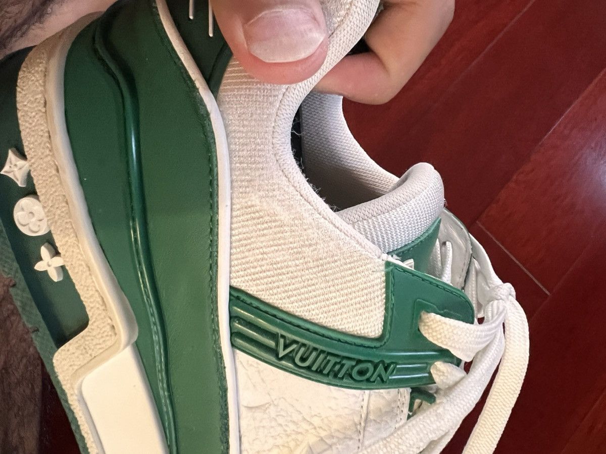 Louis Vuitton × Virgil Abloh Louis Vuitton Virgil Ablob LV Trainer Size US 9 / EU 42 - 6 Thumbnail