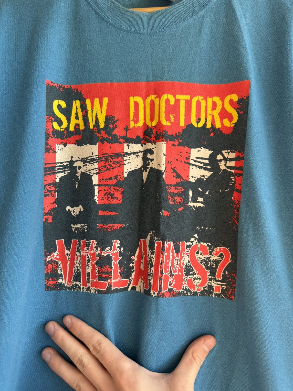 Band Tees The Saw Doctors Tour 1999 Size US L / EU 52-54 / 3 - 5 Thumbnail