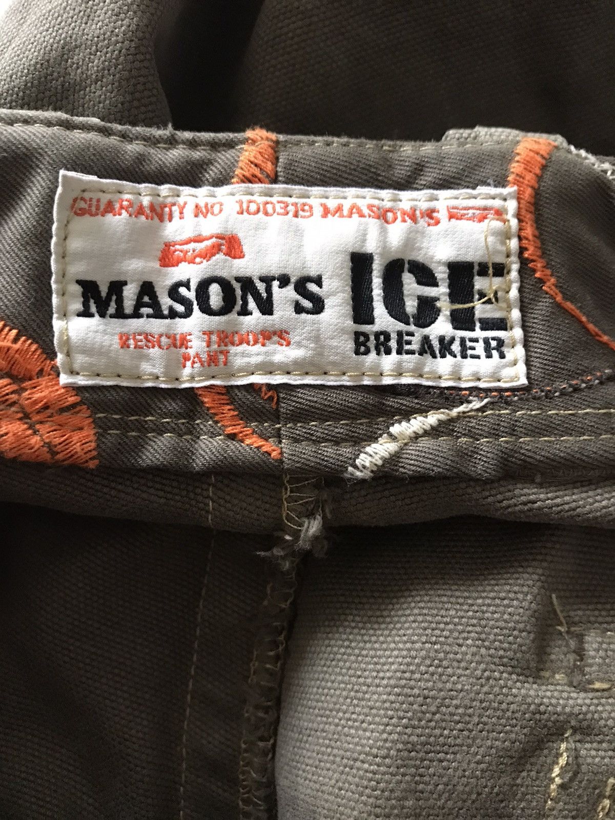 14th Addiction × If Six Was Nine × Mason's MASONS RESCUE TROOPS CARGO PANTS Size US 30 / EU 46 - 8 Thumbnail