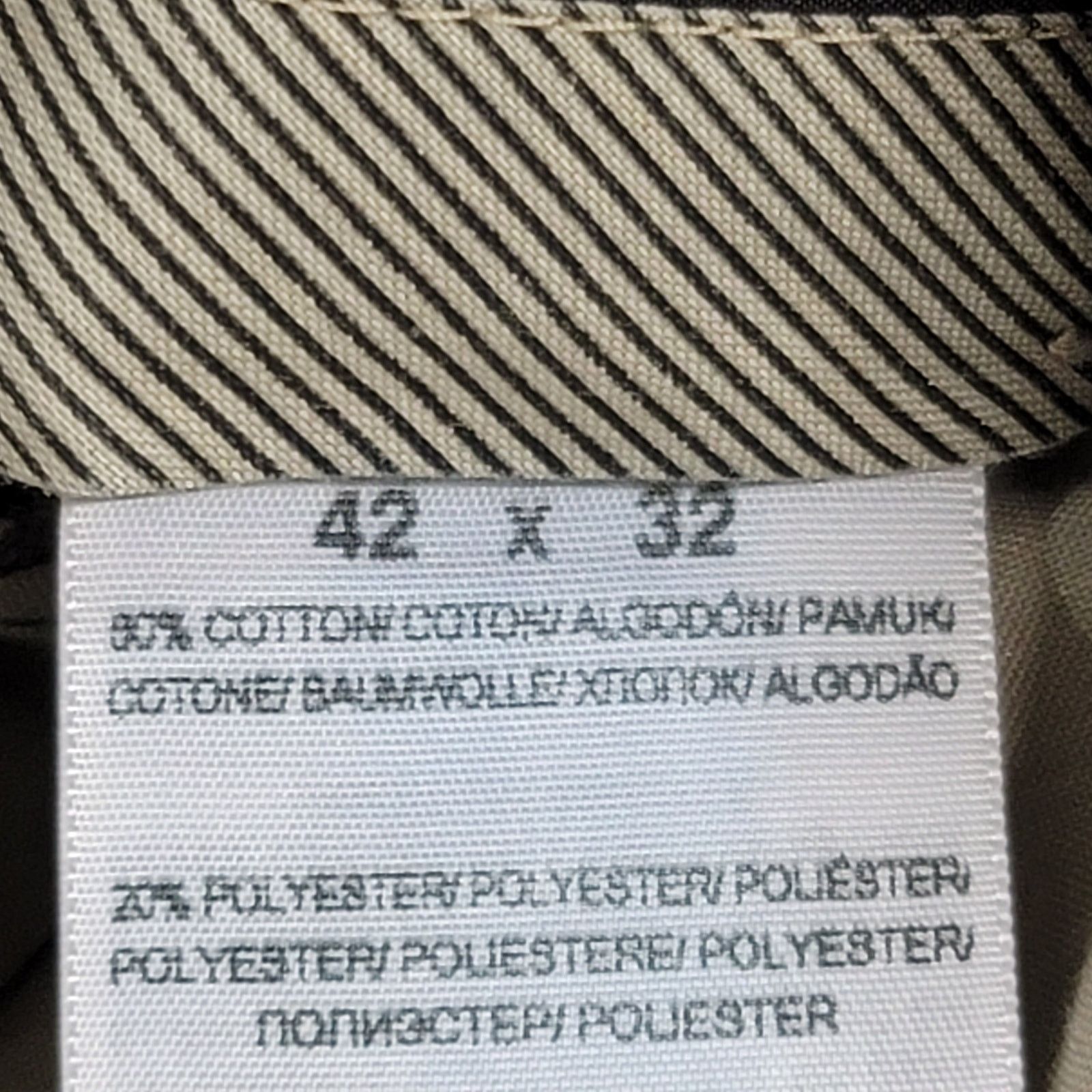 Dockers Dockers Premium Charcoal Flat Front Dress Pants Size 42 Size US 42 / EU 58 - 4 Thumbnail