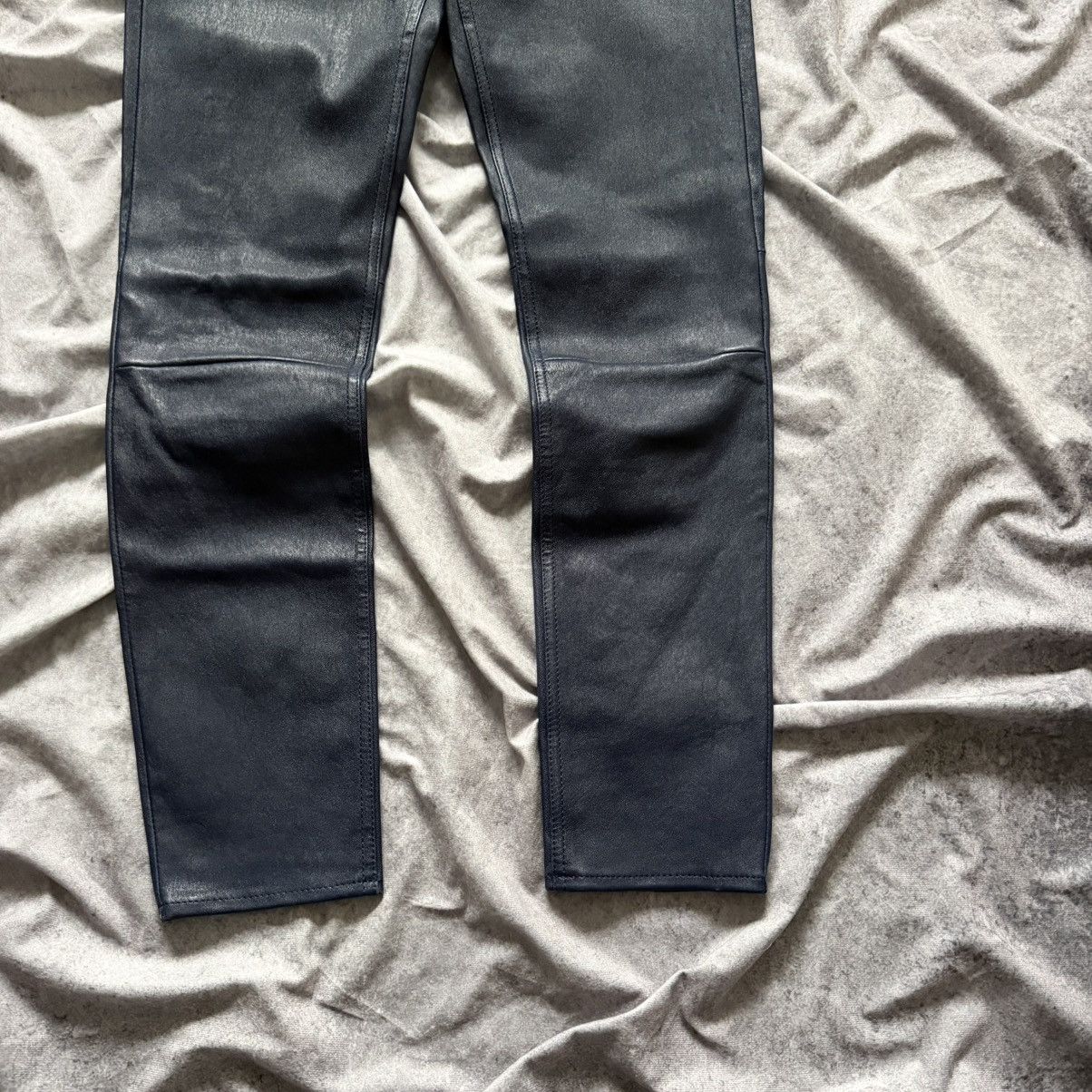 Acne Studios Acne Studios Skin 5 Pocket Lea Paw 13 Lamb Leather Pants Size 25" / US 0 / IT 36 - 2 Thumbnail