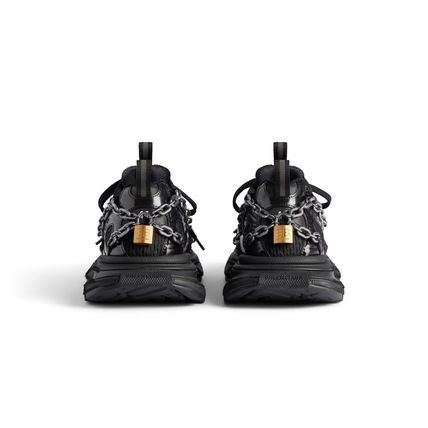 Balenciaga o1w1db10226 3XL Chain Sneakers In Black Size US 8 / EU 41 - 5 Thumbnail