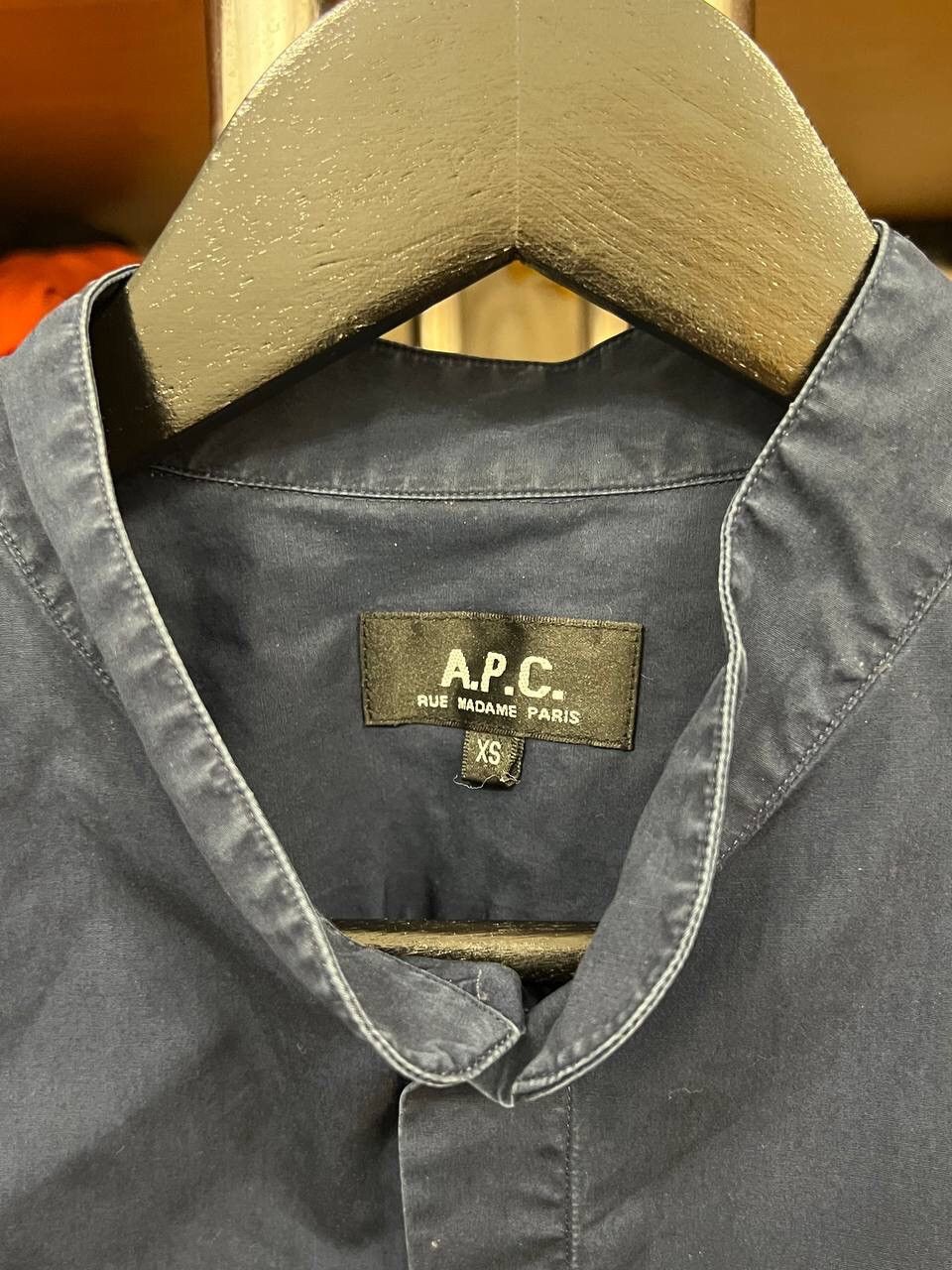 A.P.C. A.P.C. Button Up Shirt Streetwear Faded Size US XS / EU 42 / 0 - 6 Thumbnail