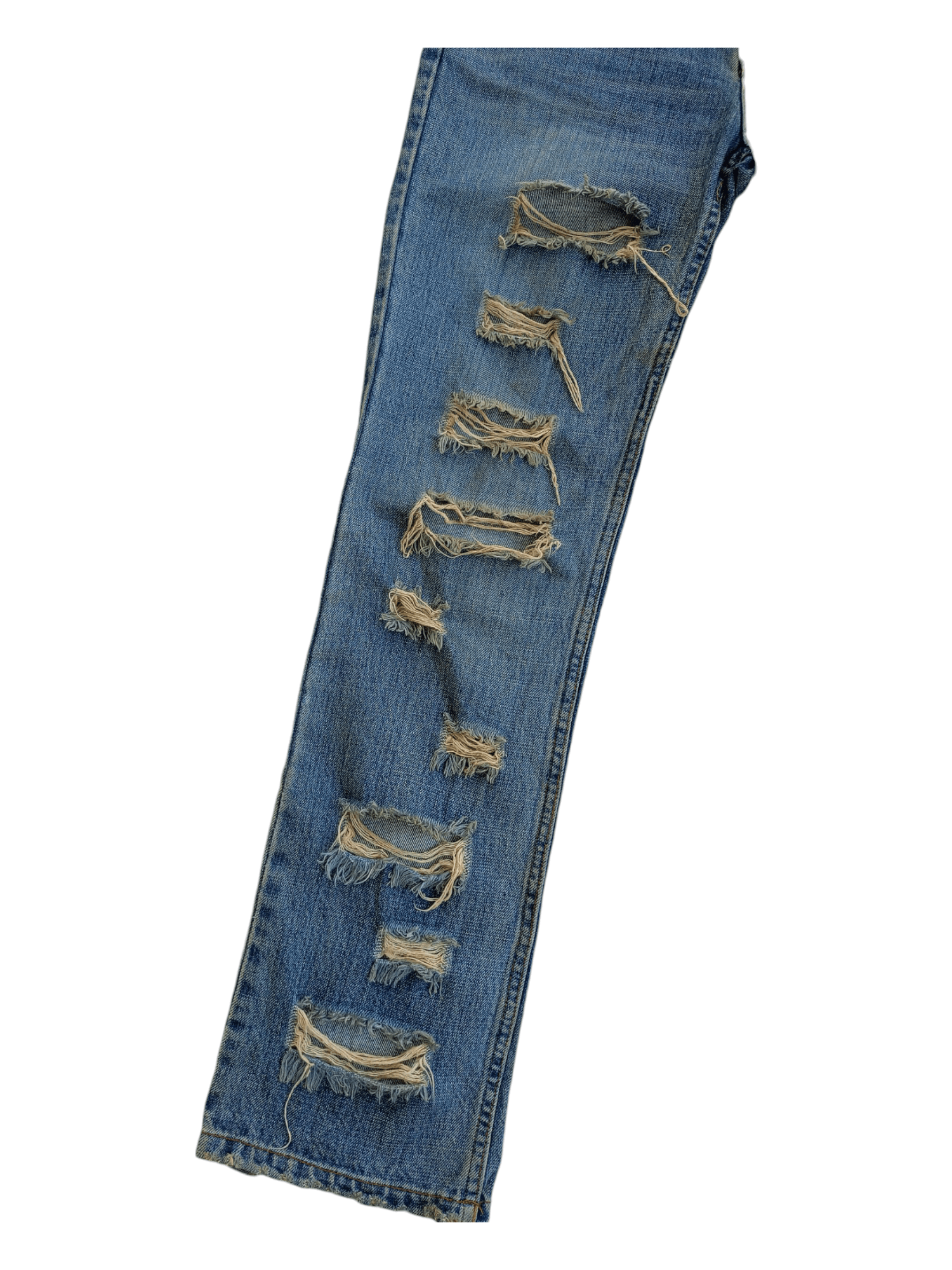 Japanese Brand × Vintage A.CO.CO Japanese Brand Distressed Vintage Streetwear Denim Size 29" - 5 Thumbnail