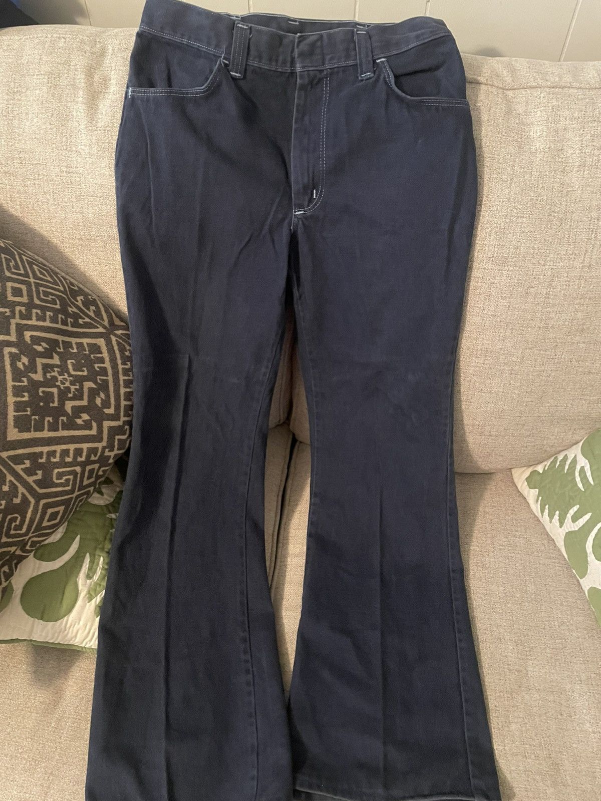 Wrangler Made in usa vintage boot cut pants Size US 33 - 1 Thumbnail
