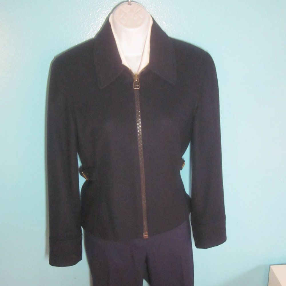 Banana Republic Banana Republic Vintage Zip Blazer XS Size XS / US 0-2 / IT 36-38 - 6 Thumbnail