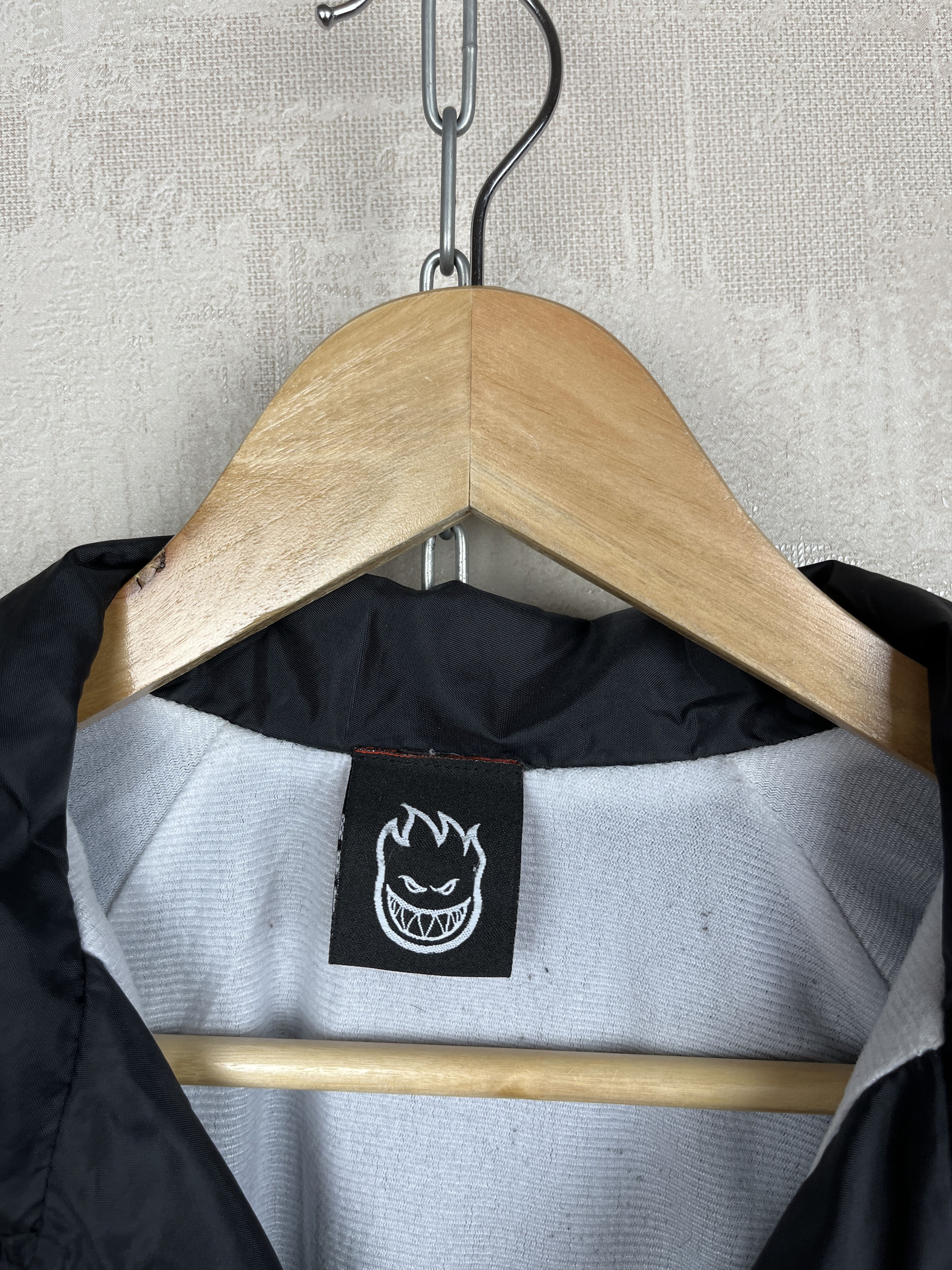Shorty's Skateboards Spitfire Wheels Windbreaker Overshirt Jacket Snap Button Size US L / EU 52-54 / 3 - 9 Thumbnail