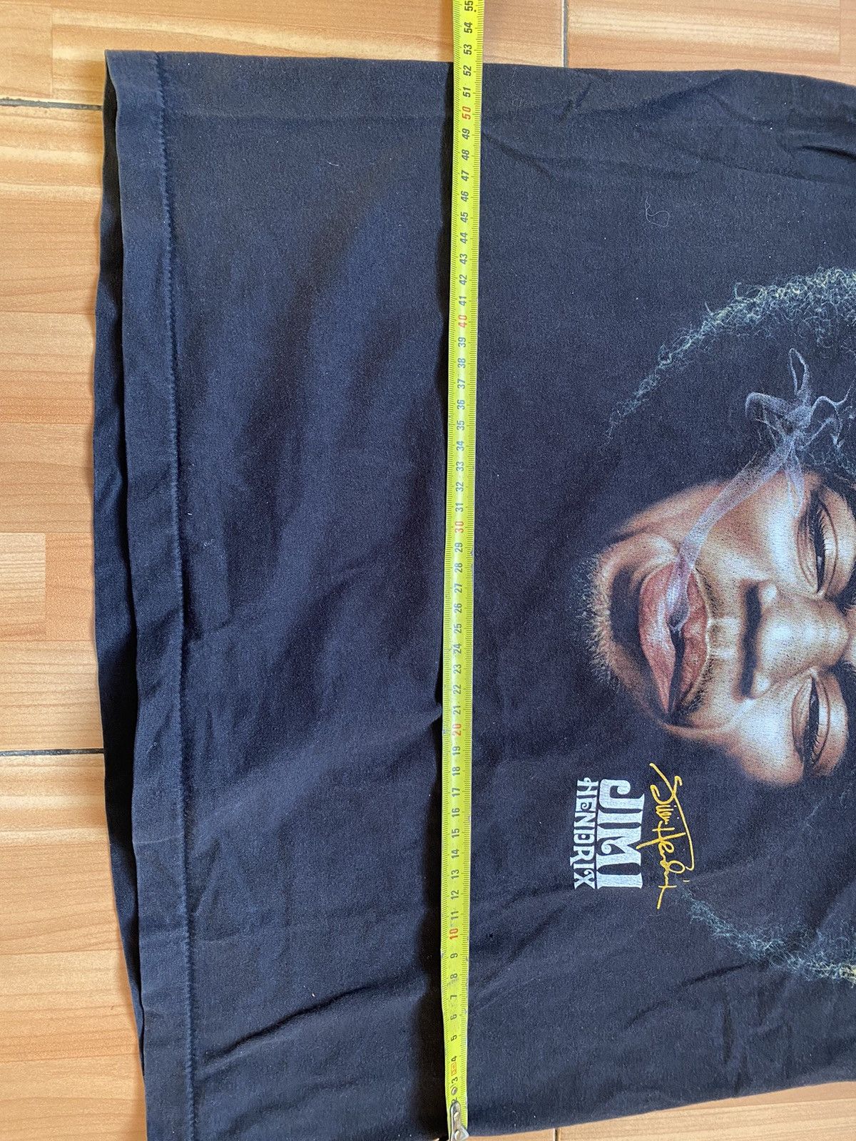 Jimi Hendrix × Vintage Jimi Hendrix Vintage Black T Shirt Size L Size US L / EU 52-54 / 3 - 11 Thumbnail