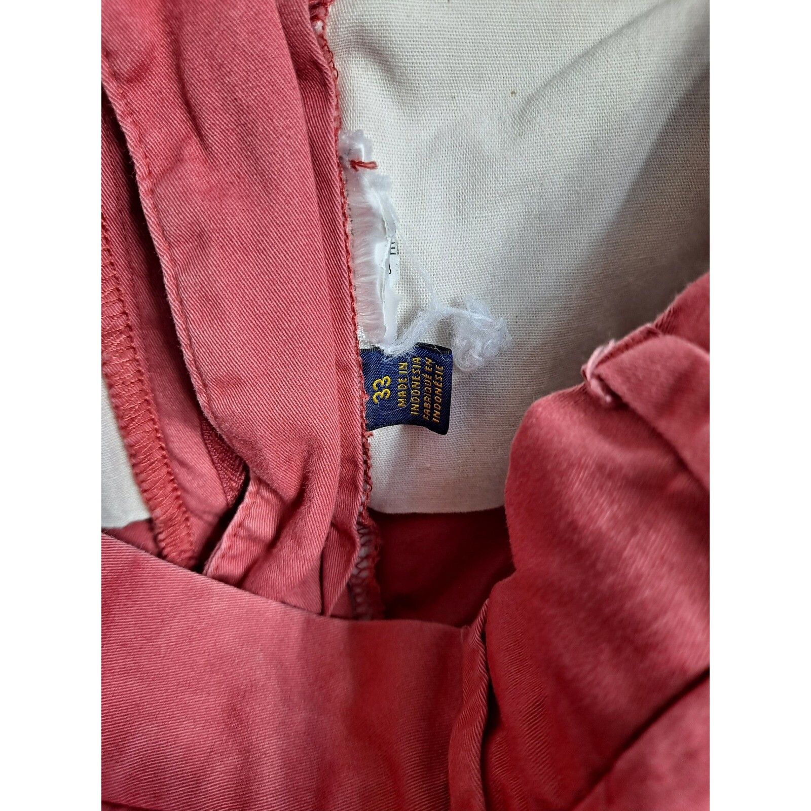 Polo Ralph Lauren Polo Ralph Lauren Stretch Classic Fit Shorts Casual Red Size Size US 33 - 3 Thumbnail