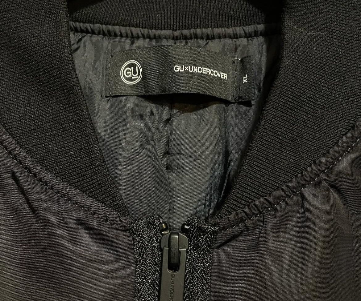 Undercover 2000s Undercover Gu Freedom Noise Ma-1 Jacket Size US XL / EU 56 / 4 - 7 Thumbnail