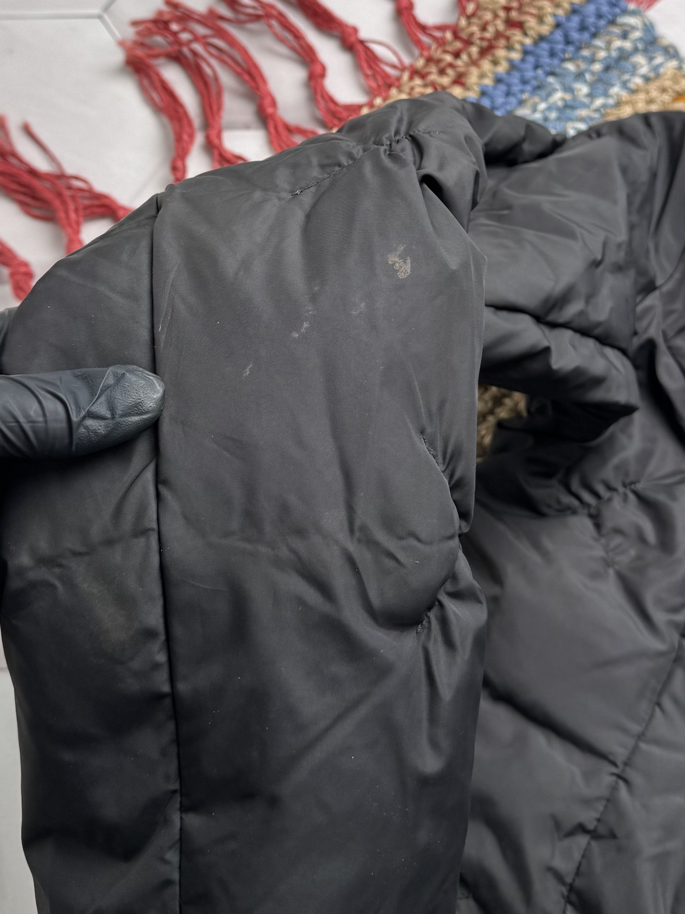 Vintage Vintage Cropped Down Puffer Jacket Size L / US 10 / IT 46 - 3 Thumbnail