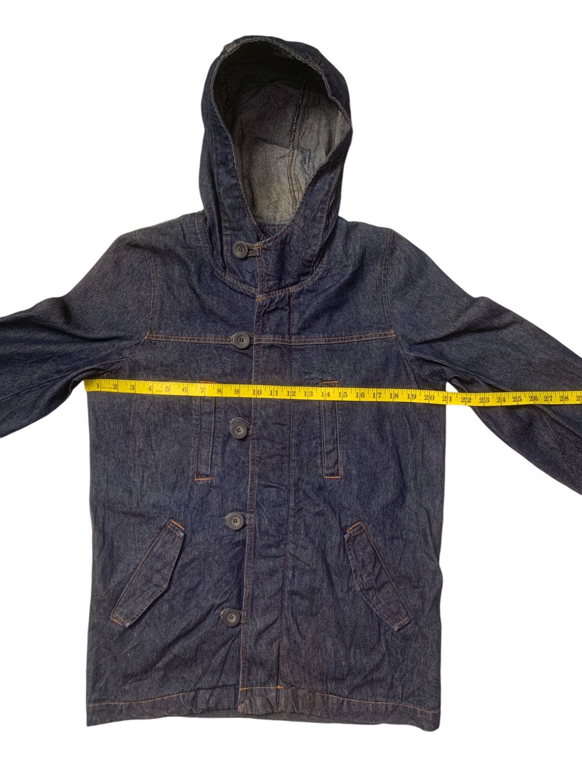 Japanese Brand Rare J. Honey Hoodie Denim Jackets Size M / US 6-8 / IT 42-44 - 8 Thumbnail