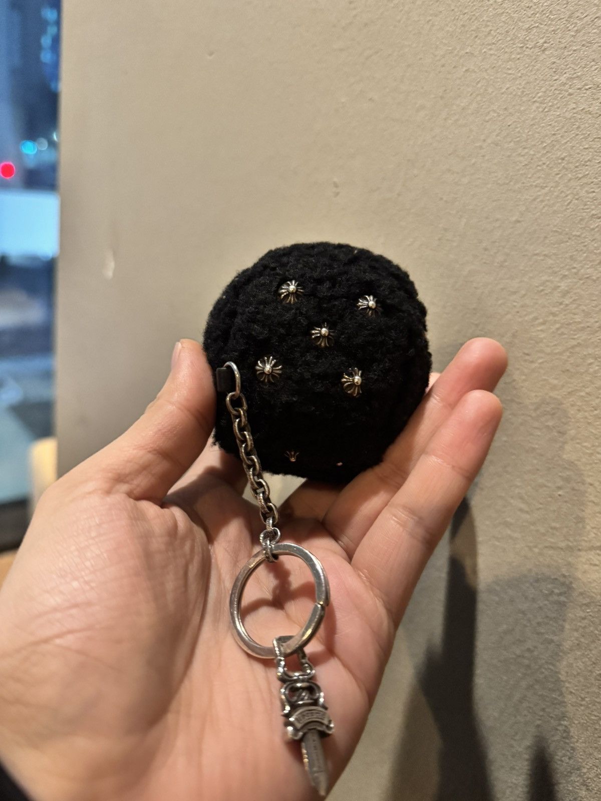 Chrome Hearts Chrome hearts dice fuzzy keychain Size ONE SIZE - 1 Thumbnail