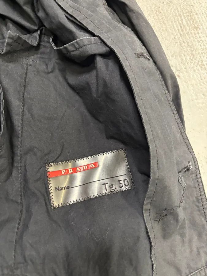 Prada AW2006 Prada Black Cropped Caban Jacket Size US M / EU 48-50 / 2 - 10 Thumbnail