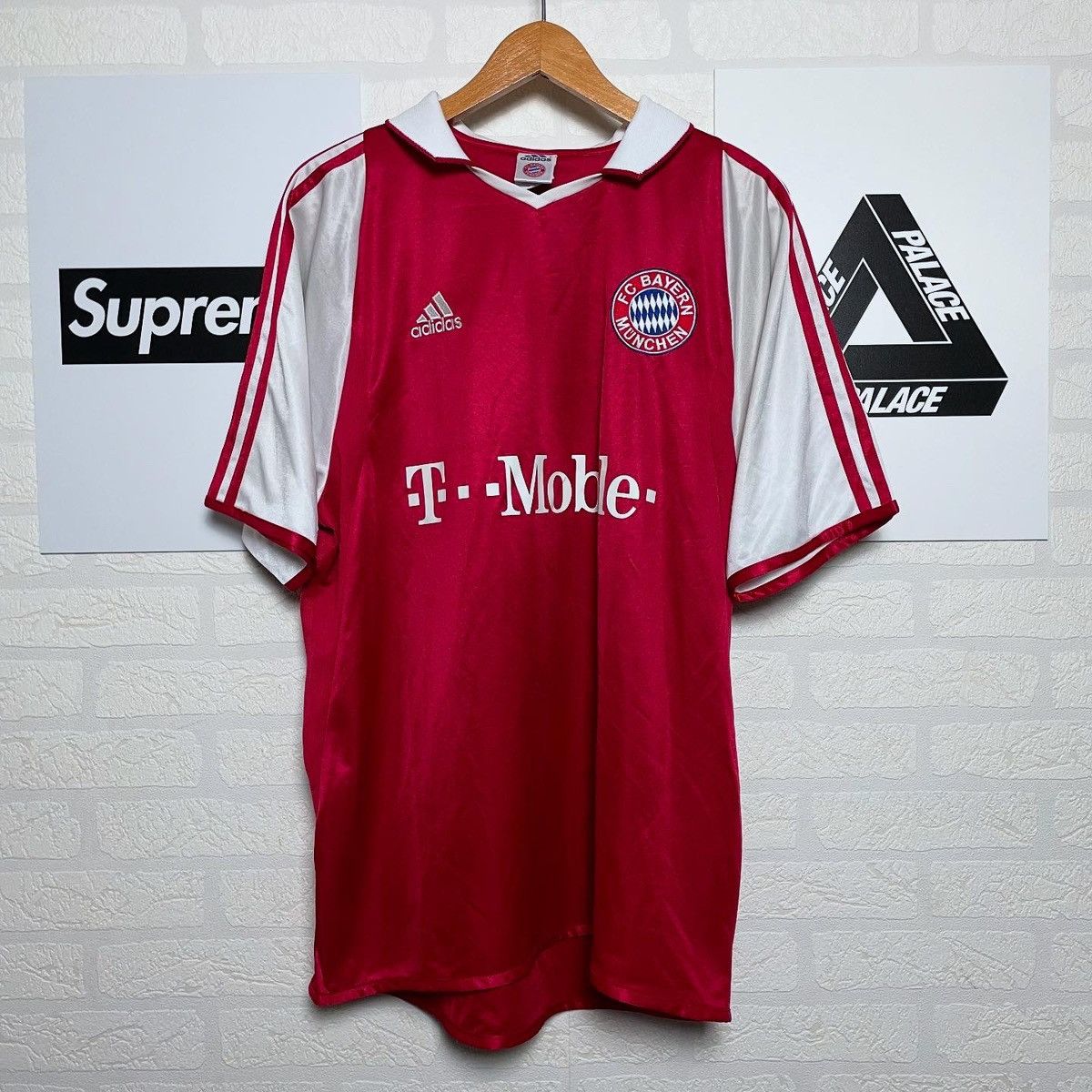 Adidas Adidas Bayern Munich 2003/2004 Home Football Shirt Soccer Size US M / EU 48-50 / 2 - 1 Thumbnail