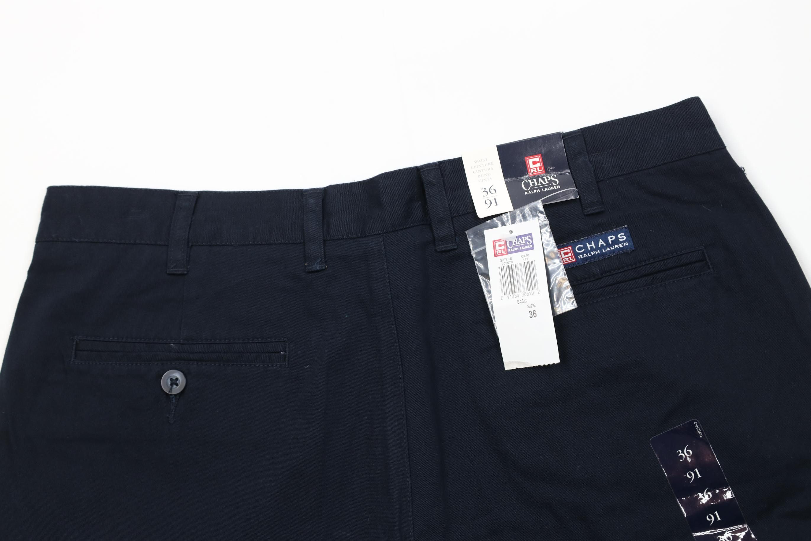 Polo Ralph Lauren Deadstock Vintage 90s Chaps Ralph Lauren Above Chino Shorts Size US 36 / EU 52 - 9 Thumbnail