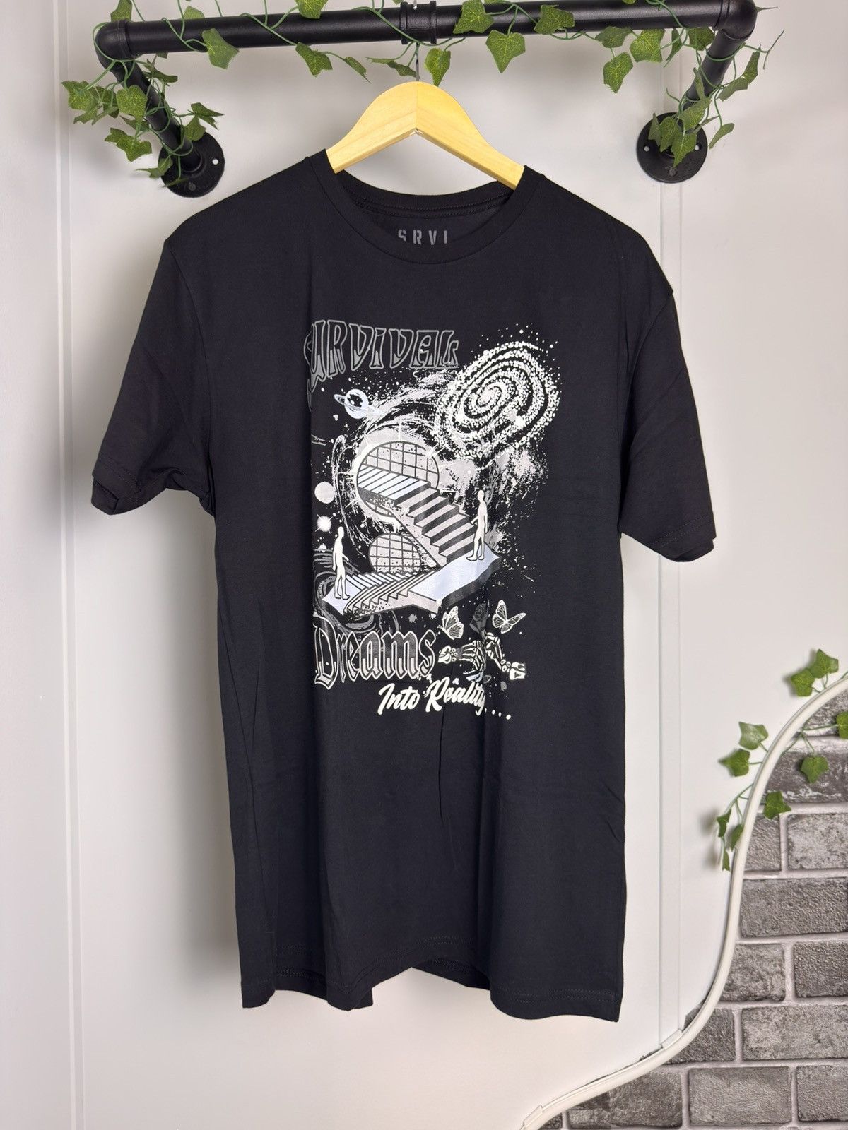 Other SRVL Black Graphic T Shirt Size Large Brand New Size US L / EU 52-54 / 3 - 1 Thumbnail