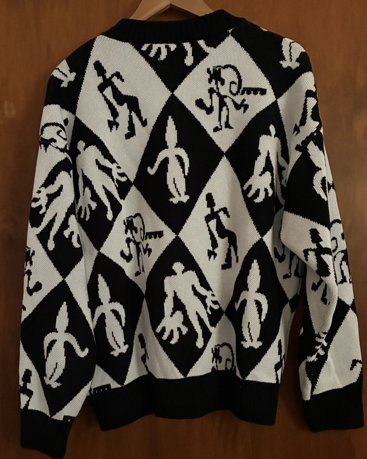 Polar Skate Co. Polar Skate Co Emile Knit Sweater Black Sz. Medium Size US M / EU 48-50 / 2 - 2 Thumbnail
