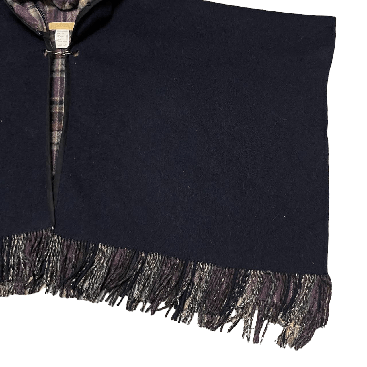 Japanese Brand Vintage Dendrobium Wool Cape with No Fur Size US M / EU 48-50 / 2 - 4 Thumbnail