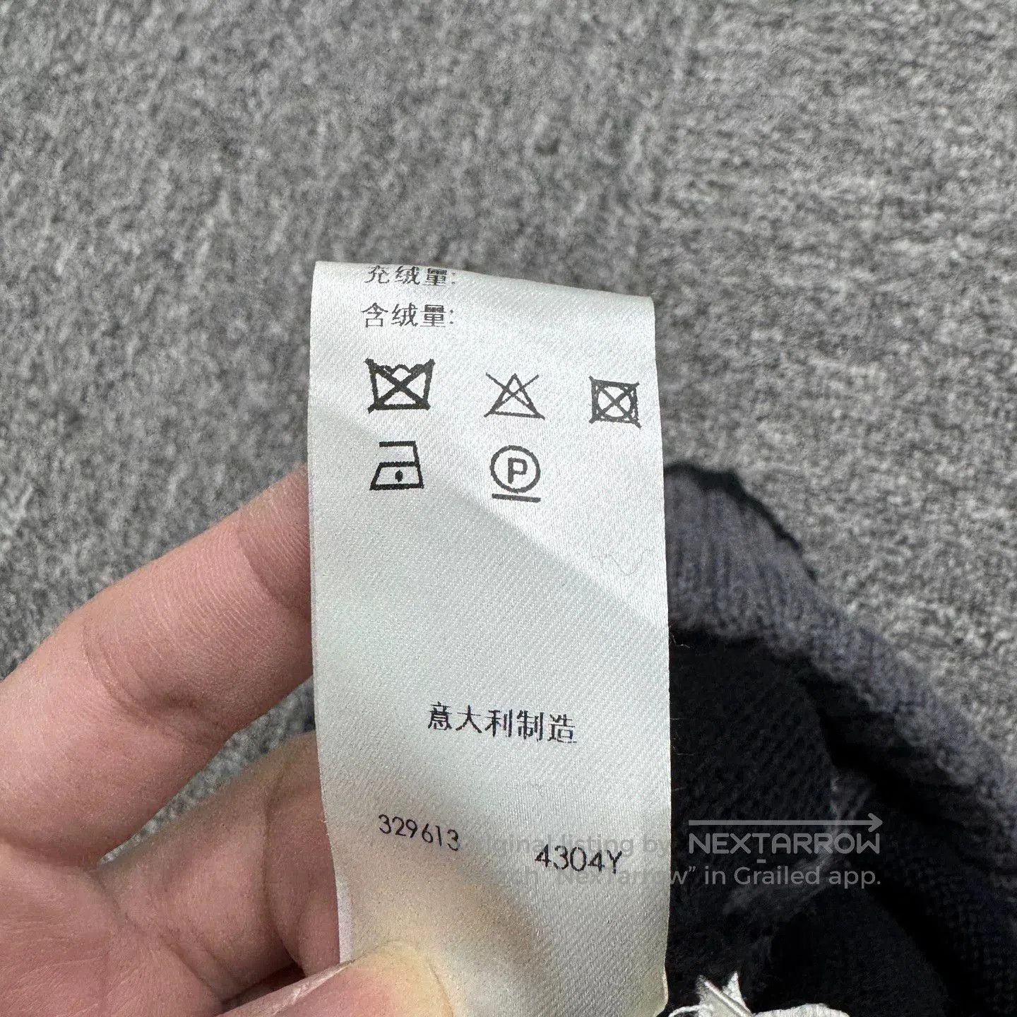 Saint Laurent Paris slp black gray wool hat. Size ONE SIZE - 5 Thumbnail