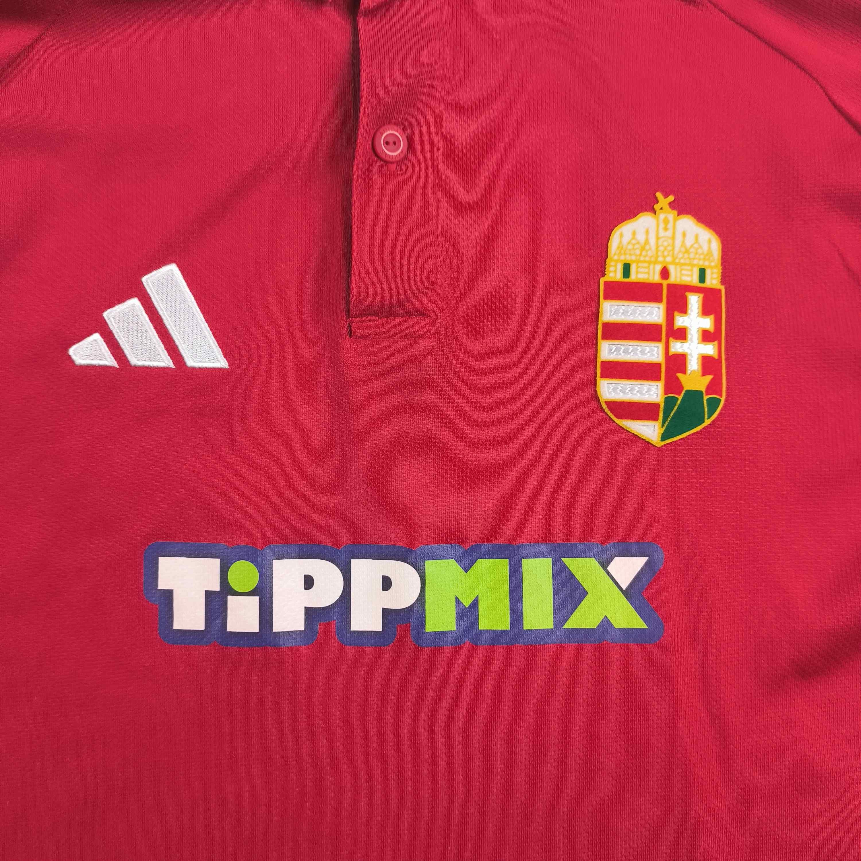 Adidas Hungary 2022-23 Adidas football traveller t-shirt size XS Size US XS / EU 42 / 0 - 3 Thumbnail