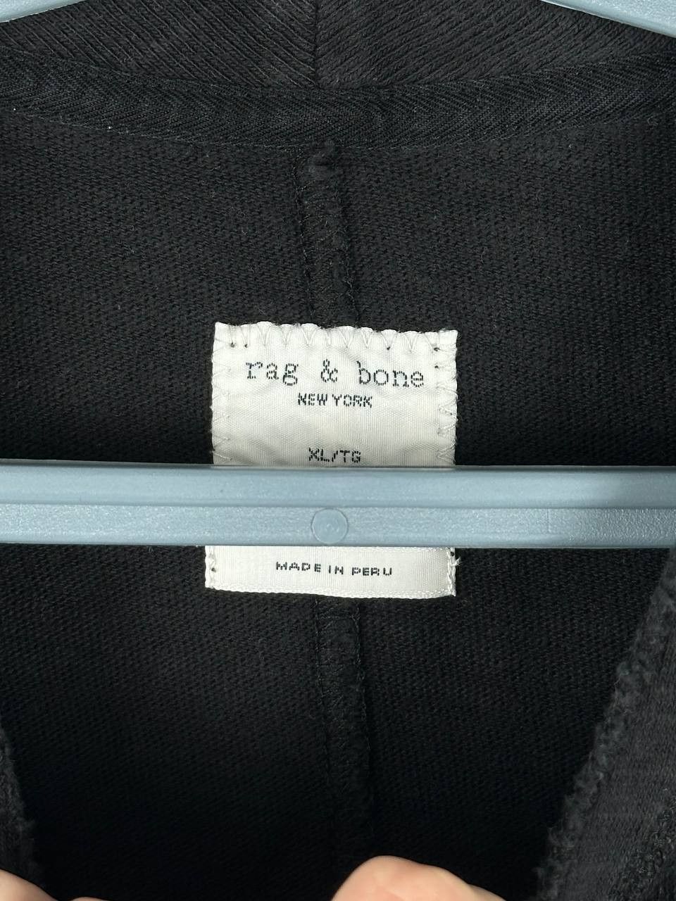 Designer × Japanese Brand × Rag & Bone Rag & Bone Long sleeve Crewneck contrast stitch essential Size US XL / EU 56 / 4 - 4 Thumbnail