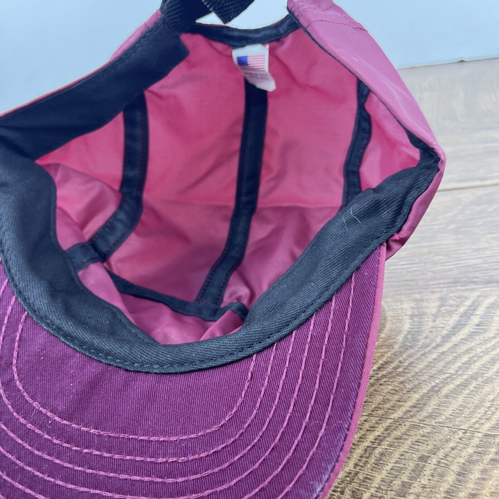 Other Maroon Red Running Hat Athletic Red Hat Adjustable Adult Siz Size ONE SIZE - 15 Thumbnail
