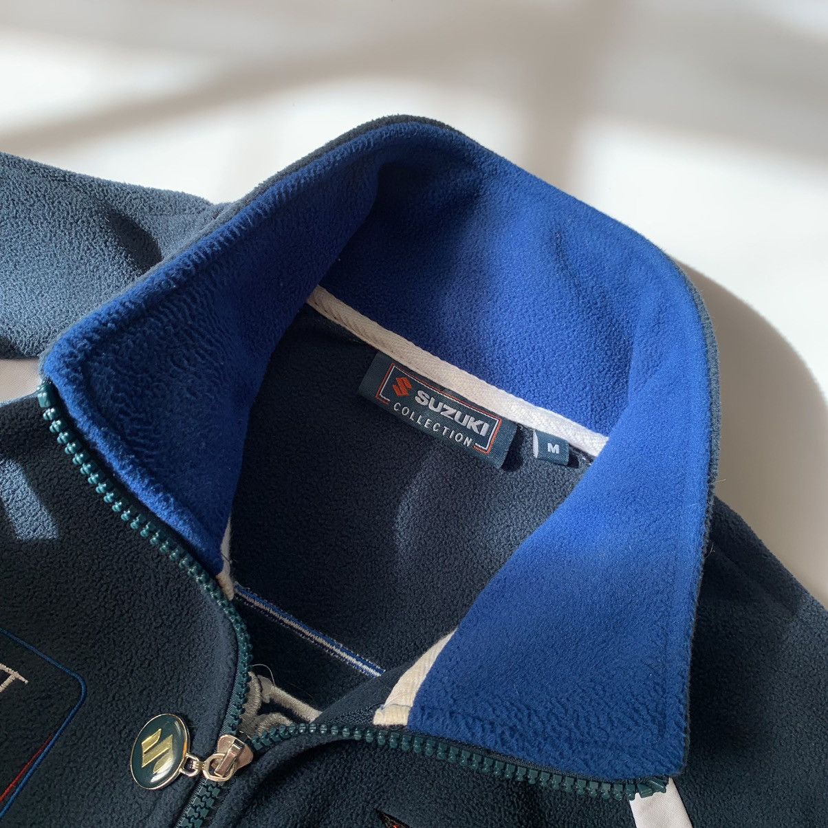 Vintage Vintage Racing Fleeced Jacket Suzuki Size US M / EU 48-50 / 2 - 9 Thumbnail