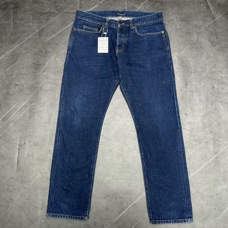 Saint Laurent Paris Saint Laurent Paris Glitter Jeans 2505-Nextarrow Size US 32 / EU 48 - 1 Thumbnail