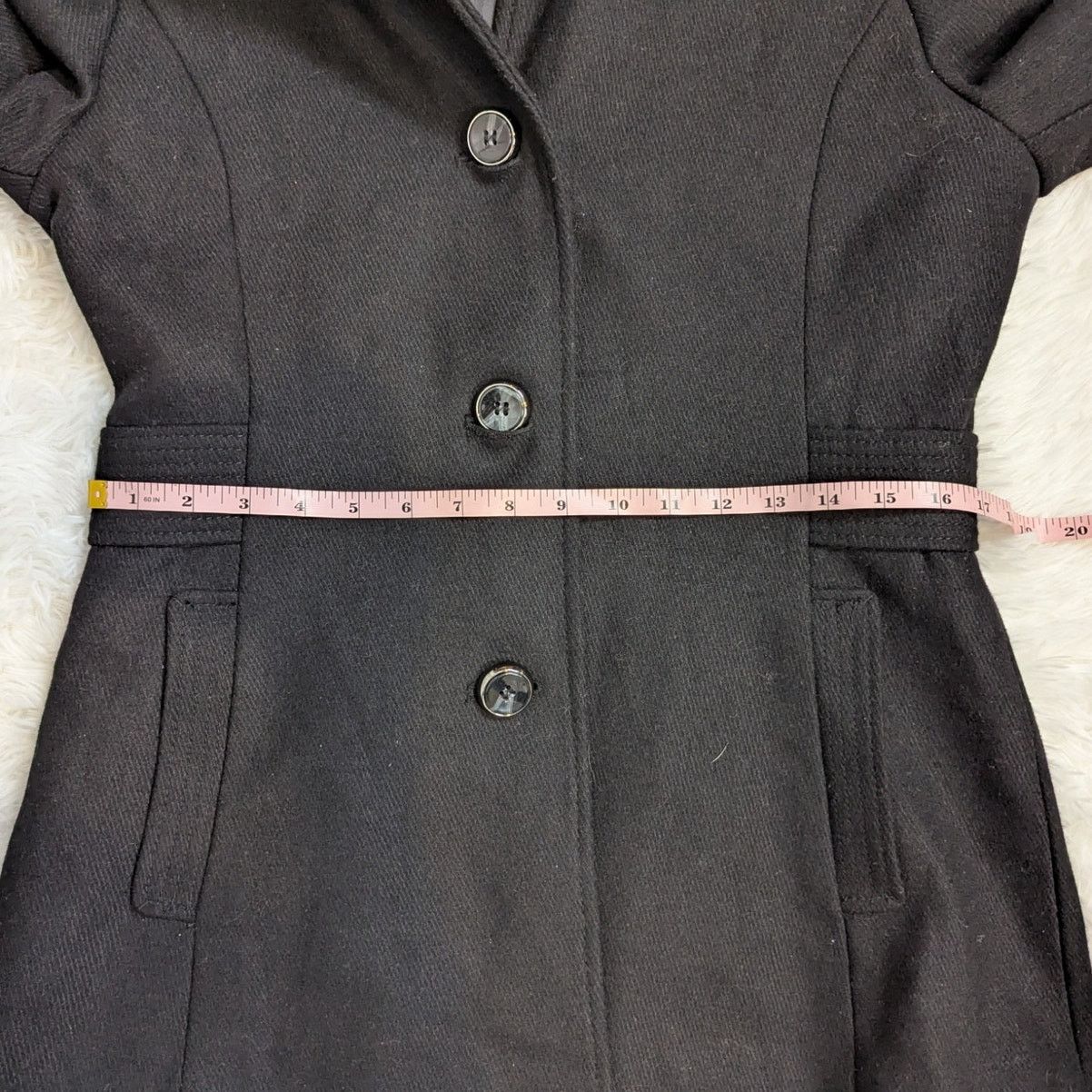 Kenneth Cole Kenneth Cole Wool Blend Overcoat Black Size 10 Size L / US 10 / IT 46 - 17 Thumbnail