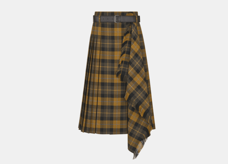 Dior o1w1db10326 511J05 Mid-Length Skirt in Multicolor Size 30" / US 8 / IT 44 - 1 Thumbnail
