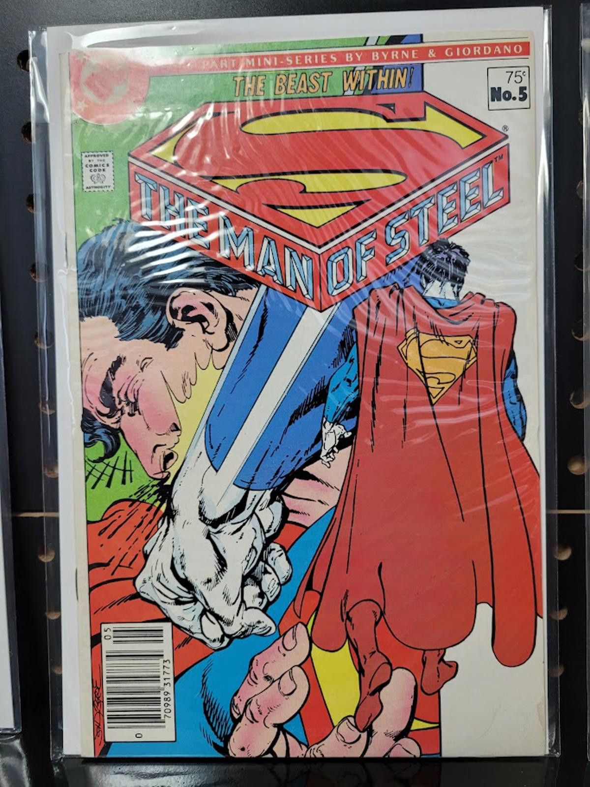 DC Comics The Man of Steel (1986) #5 & #6 John Byrne DC Comic Set Size ONE SIZE - 2 Thumbnail