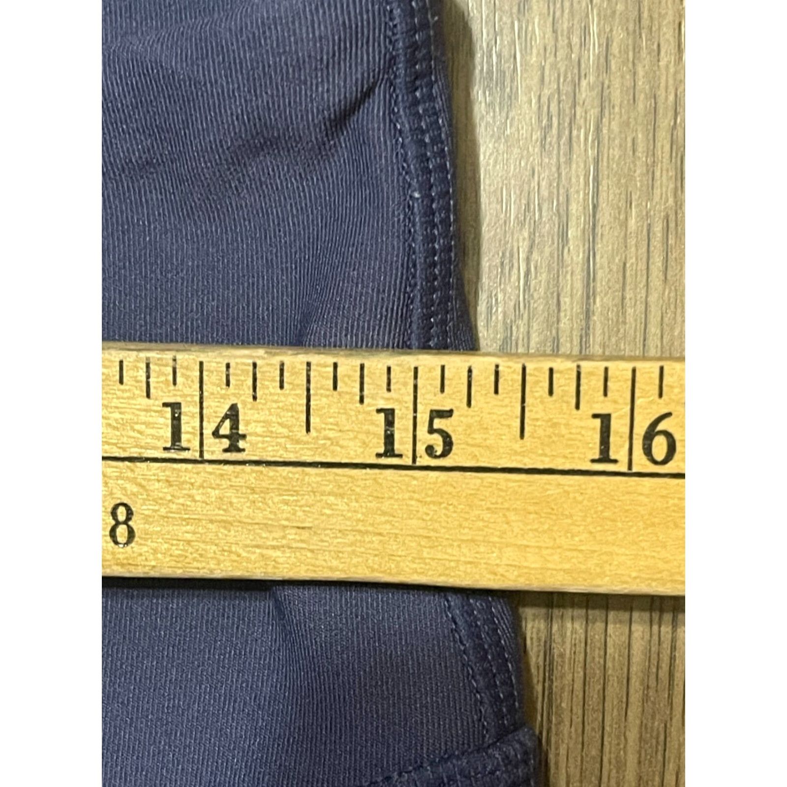 Vintage **MONDETTA Women's Large Blue Pull-On Leggings** User: MONDETTA Women's Large Blue Pull-On Leggings Size 36" / US 14 / IT 50 - 3 Thumbnail