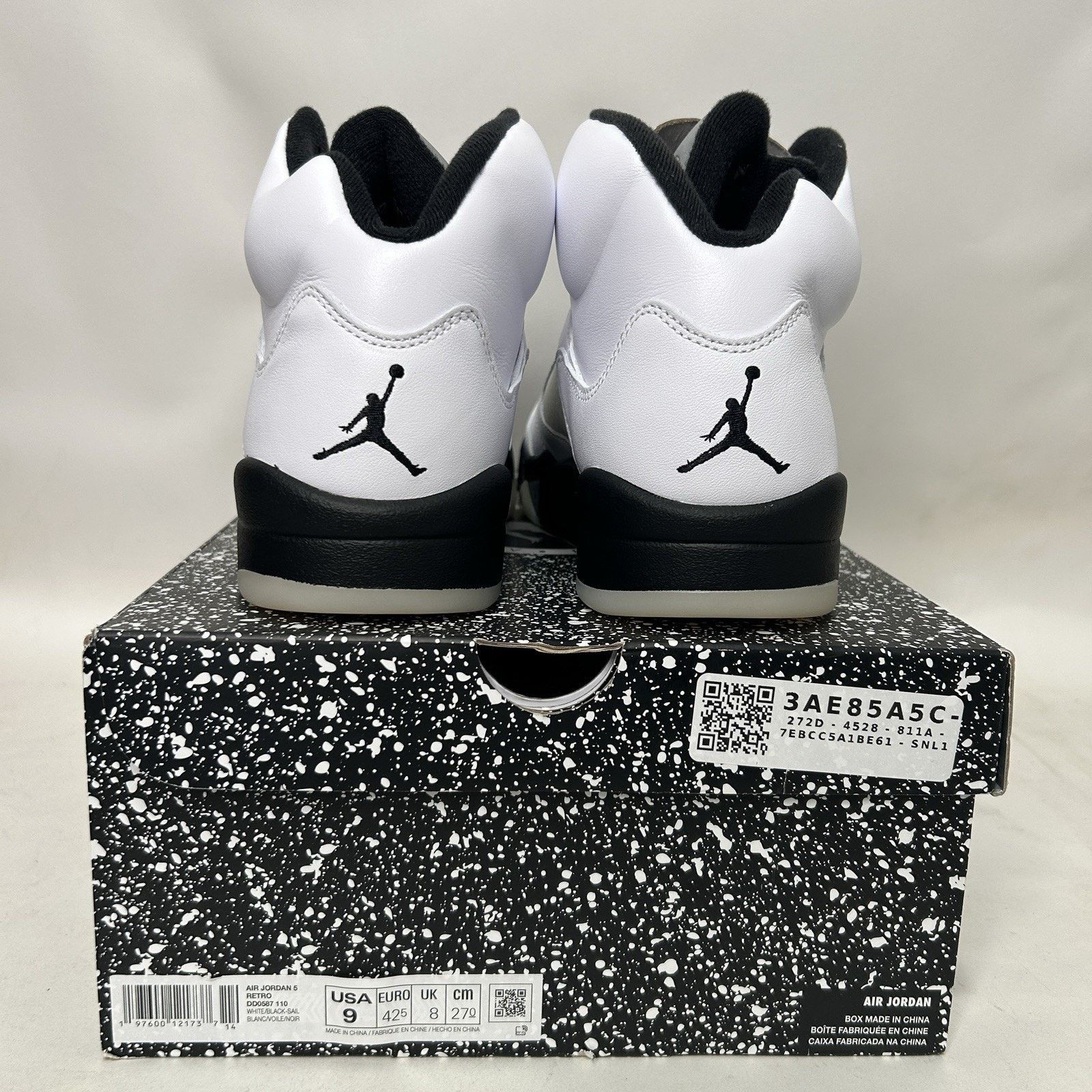 Jordan Brand Nike Air Jordan 5 Retro OG “Reverse Metallic” Size US 9 / EU 42 - 4 Thumbnail
