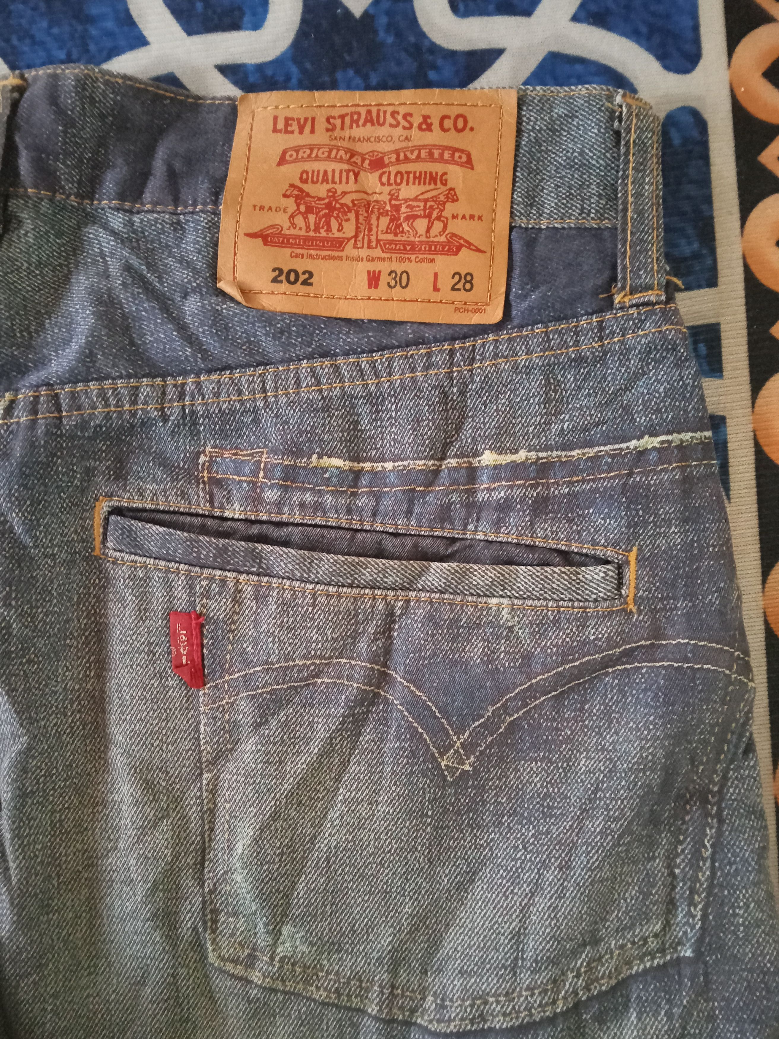 Levi's Junya Watanabe x Comme Des Garcons x Levi's Rare Pants Size US 30 / EU 46 - 10 Thumbnail