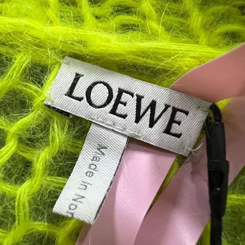 Loewe LOEWE Yellow embroidered logo sweater Size XS / US 0-2 / IT 36-38 - 4 Thumbnail