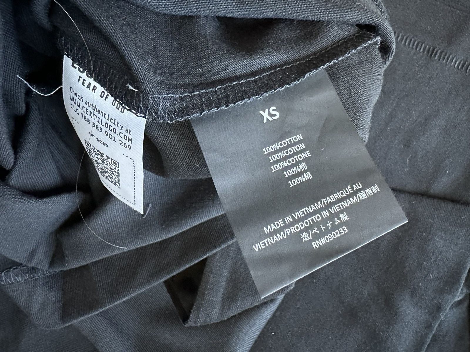 Essentials Fear of God Essentials FW24 T-shirt Black Size US XS / EU 42 / 0 - 8 Thumbnail
