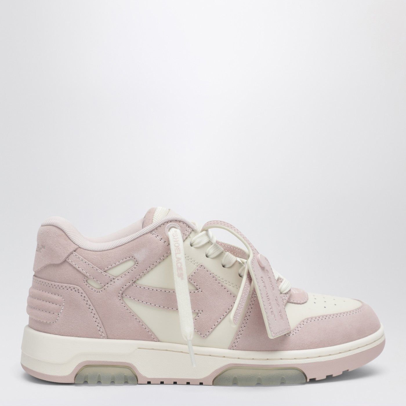 Off-White Off-White Out Of Office Sneakers White/Pink Size US 8.5 / IT 38.5 - 1 Thumbnail