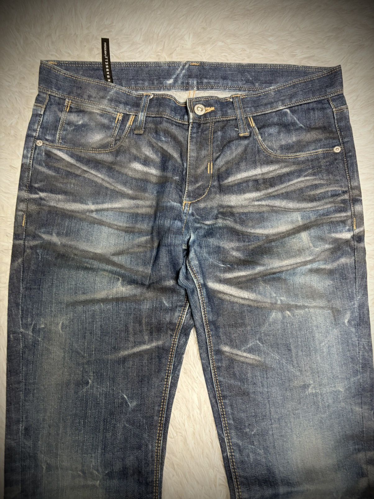 Japanese Brand Rare Neil Barrett luster whisker denim Size US 34 / EU 50 - 3 Thumbnail