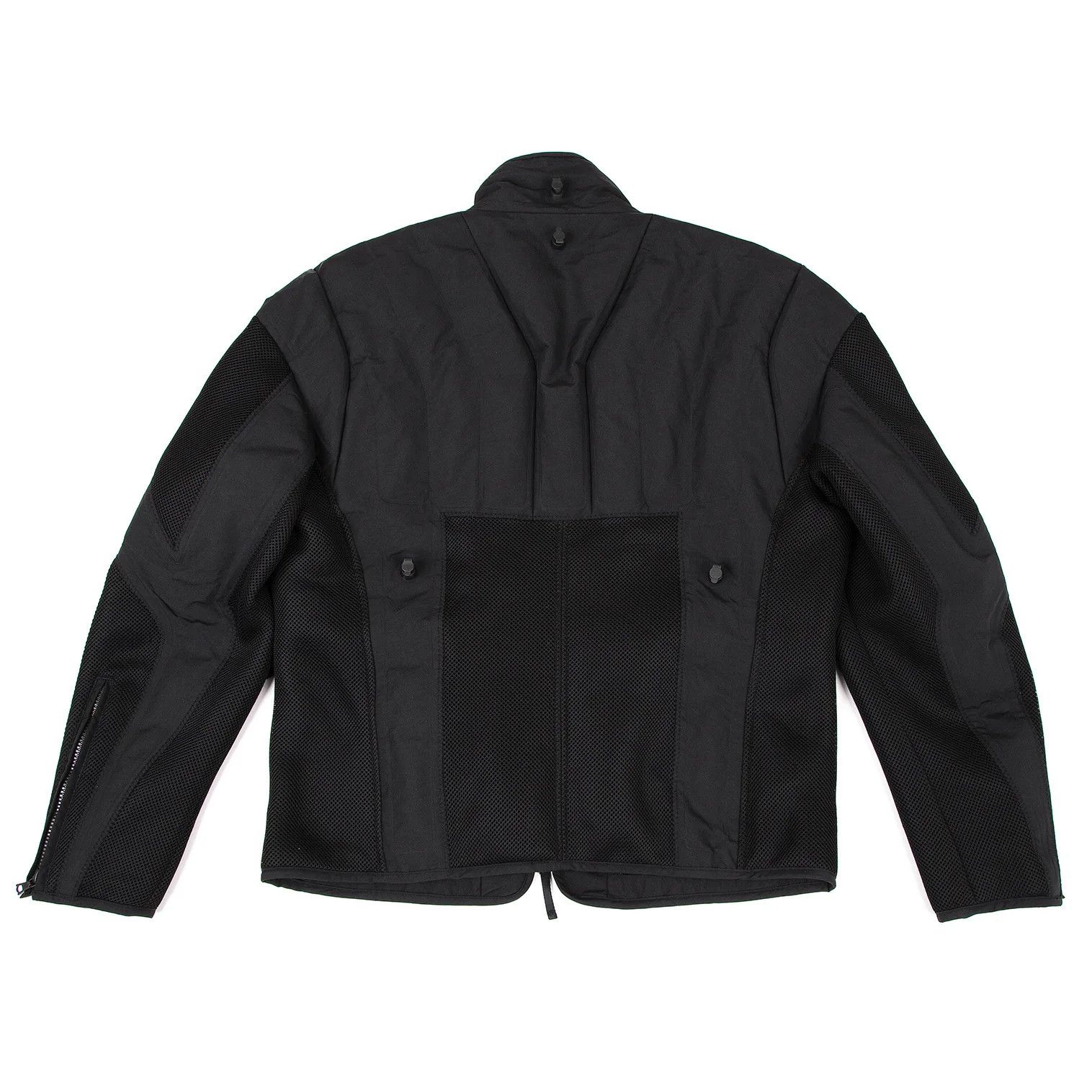 Issey Miyake Air Valve Mesh Design Bonding Jacket in Black 2 Size US M / EU 48-50 / 2 - 13 Thumbnail