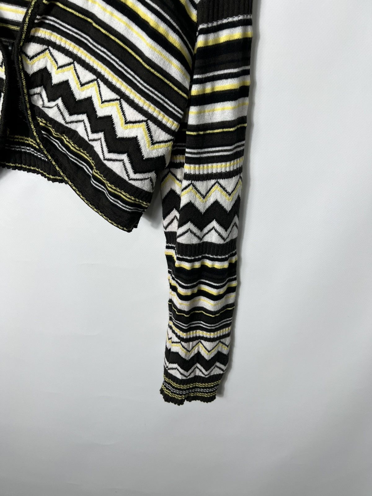 Carlo Colucci Vintage streetwear designer Carlo Colucci Cropped Cardigan Size S / US 4 / IT 40 - 3 Thumbnail