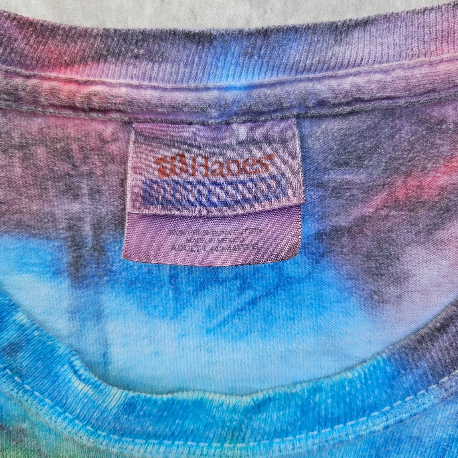Hanes Vintage 2000's Tye DyeVenice Beach T shirt Size Mens Large Size US L / EU 52-54 / 3 - 3 Thumbnail