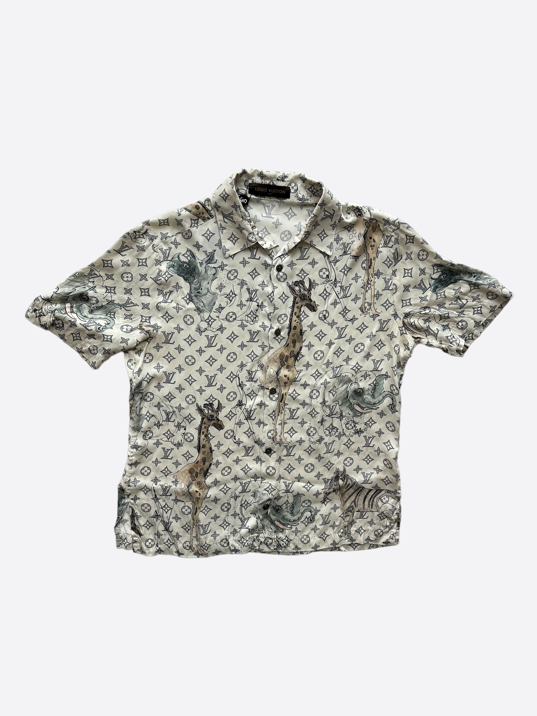 Louis Vuitton SS17 Chapman Silk Shirt, Grailed