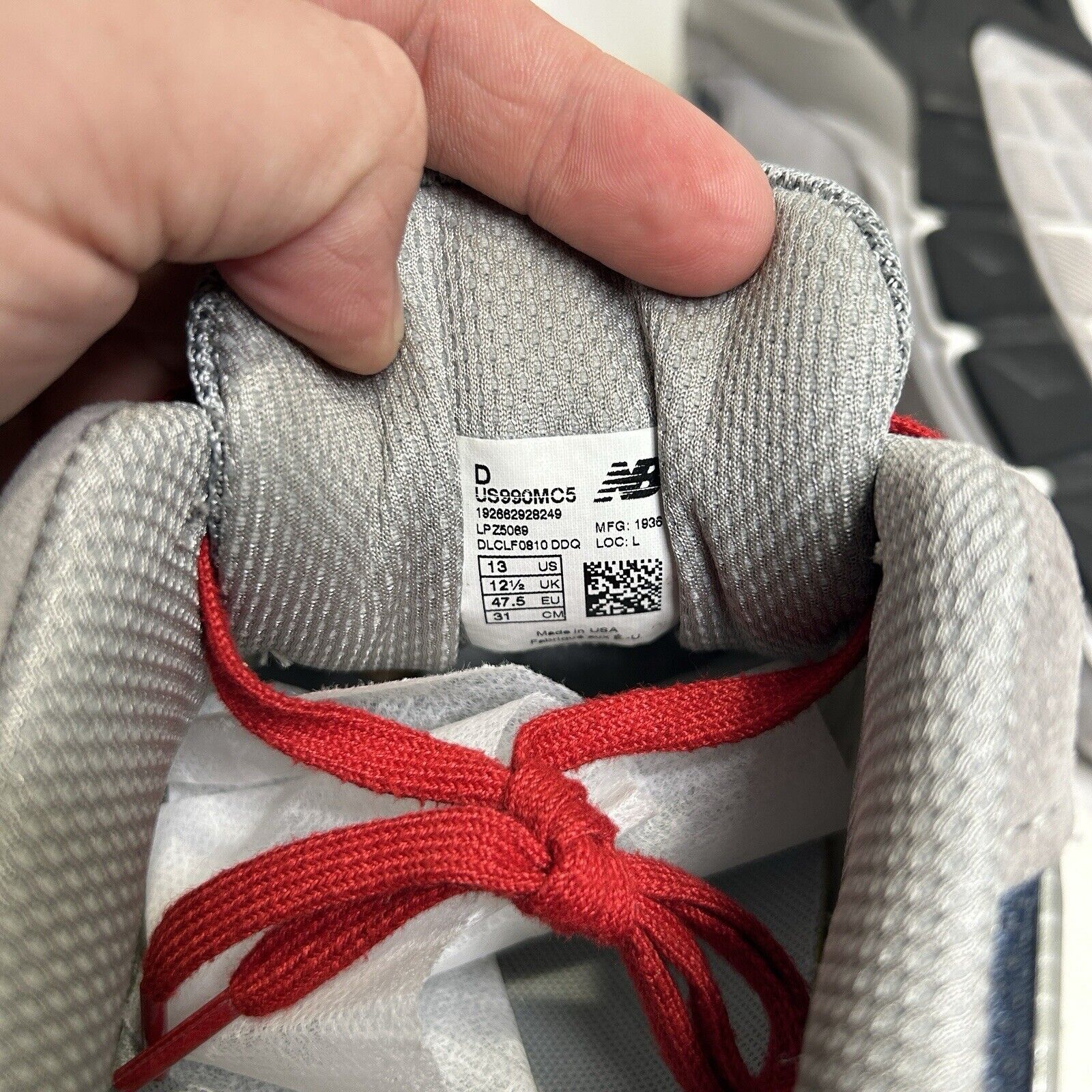 New Balance New Balance 990v5 x YCMC MiUSA “Respect” 2024 Size US 13 / EU 46 - 8 Thumbnail